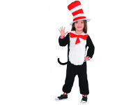 Cat in a Hat Costume Sizes 4-6