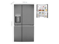 The Good Guys Westinghouse 680L French Door Refrigerator offer