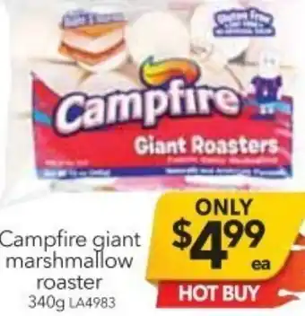 Cheap as Chips Campfire Giant Marshmallow Roaster 340g offer