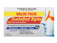 Terry White Sudafed Xylo Nasal Decongestant Spray 10ml 2 Pack offer