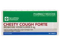 Terry White TerryWhite Chemmart Chesty Cough Forte 100 Tablets offer