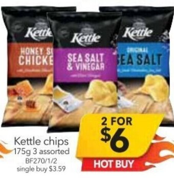 Cheap as Chips Kettle Chips 175g offer