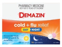 Terry White Demazin PE Multi Action Cold & Flu Relief Day & Night 48 Tablets offer