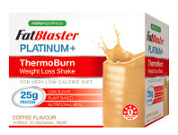 FatBlaster Platinum+ ThermoBurn Weight Loss Shake Coffee 14 x 50g Sachet