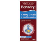 Benadryl PE Cough Liquid Chesty Cough & Nasal Decongestant 200ml