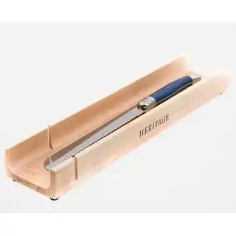 Myer Heritage laguiole bread knife in blue 20cm offer