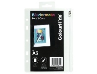 Officeworks Colourhide Bindermate A5 Pencil Case Clear offer
