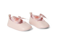 Dymples Soft Sole Shoes with Bow Sizes 1-5 - Pink