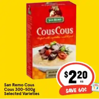Ritchies San Remo Cous Cous 300-500g offer