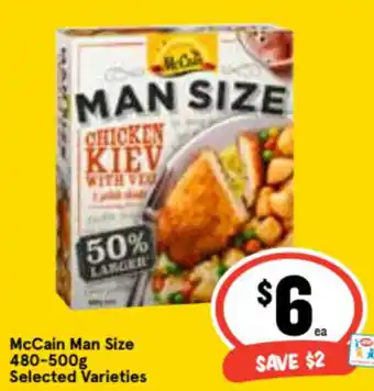 Ritchies McCain Man Size 480-500g offer