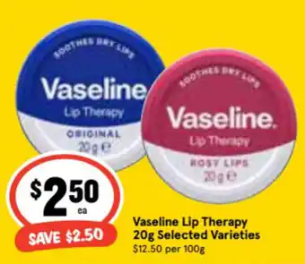 Vaseline Lip Therapy 20g