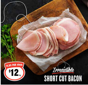 Ritchies Irresistible Short Cut Bacon offer