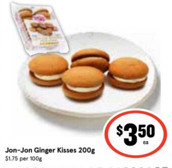 Ritchies Jon-Jon Ginger Kisses 200g offer