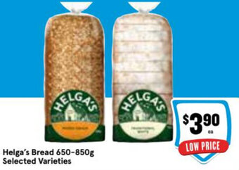 Ritchies Helga's Bread 650-850g offer