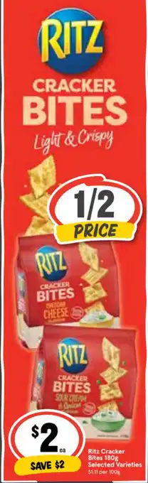Ritz Cracker Bites 180g