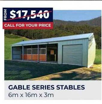 Gable series stables
