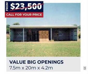 Value big openings
