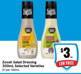 Ritchies Zoosh Salad Dressing 300ml offer