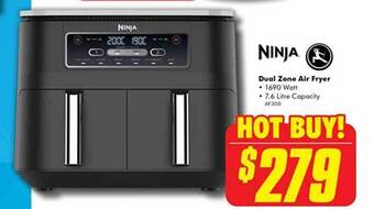 The Good Guys Ninja dual zone air fryer offer