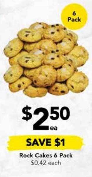 Drakes Rock cakes 6 pack offer