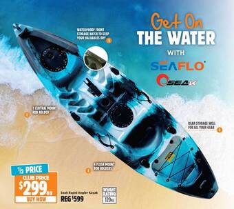 Anaconda Seak rapid angler kayak offer