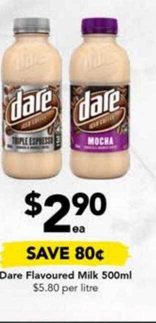 Drakes Dare flavoured milk offer