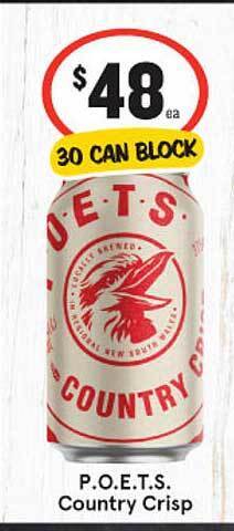 IGA P.o.e.t.s country crisp offer
