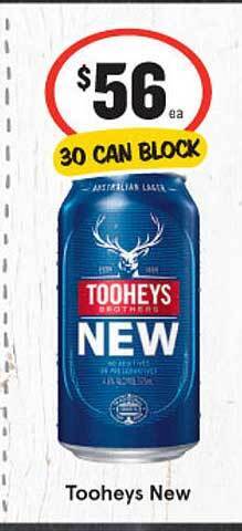 IGA Tooheys new offer