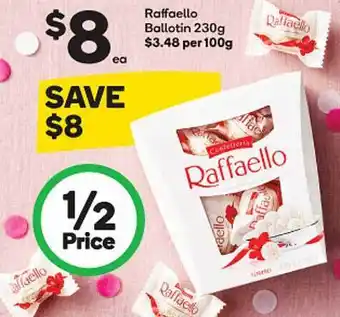 Woolworths Raffaello ballotin offer