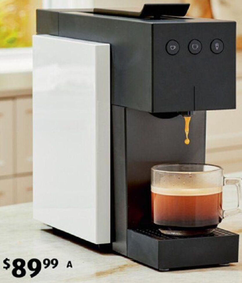 Aldi coffee cheap capsule machine