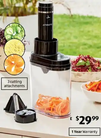 ALDI Electric Food Spiraliser offer