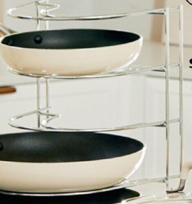 Frying Pan Storage Rack offer at ALDI