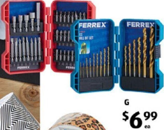 Aldi discount drill set