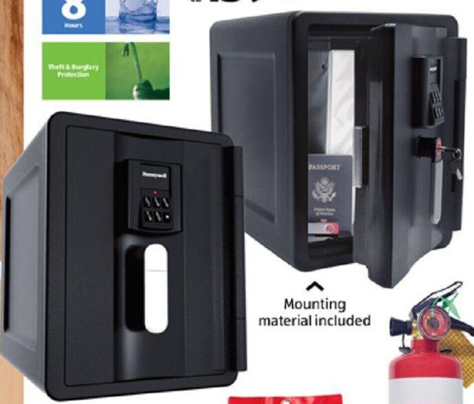 Honeywell Builtin Safe offer at ALDI