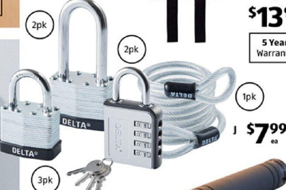 Heavy Duty Padlocks offer at ALDI
