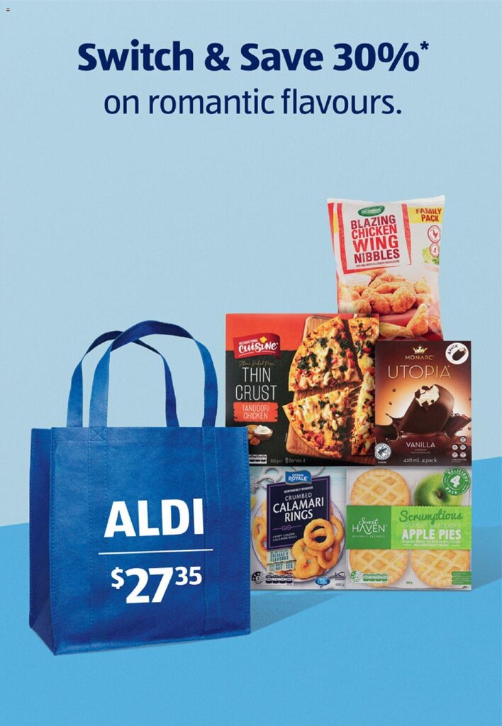 Aldi Selected Products offer at ALDI
