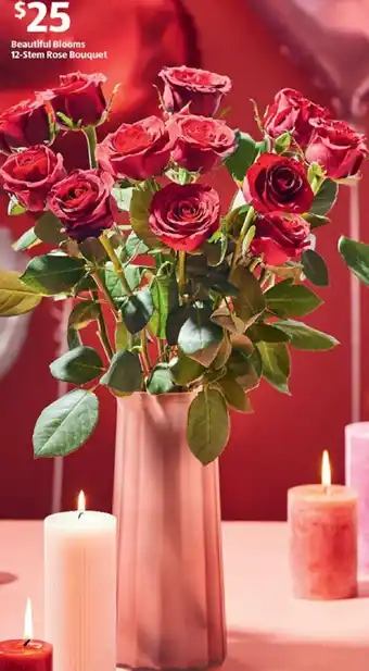 ALDI Beautiful Blooms 12-Stem Rose Bouquet offer