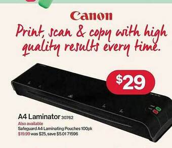 A4 laminator