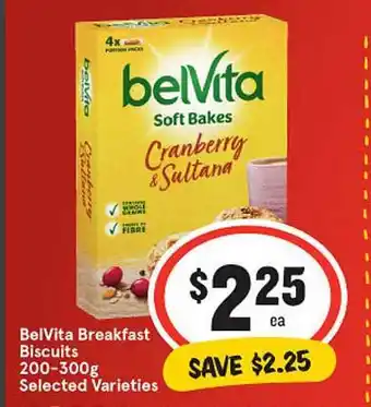 IGA Belvita breakfast biscuits offer