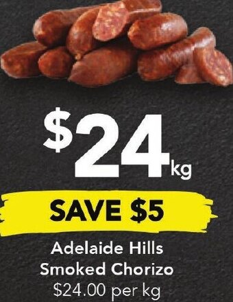 Drakes Adelaide Hills Smoked Chorizo offer