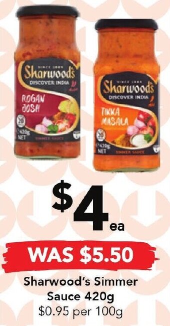 Sharwood's Simmer Sauce 420g