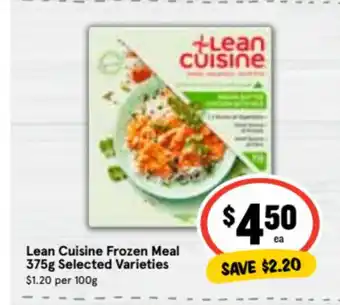 Ritchies Lean Cuisine Frozen Meal 375g Selected Varieties offer
