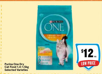 Ritchies Purina One Dry Cat Food 1.4-1.5kg Selected Varieties offer