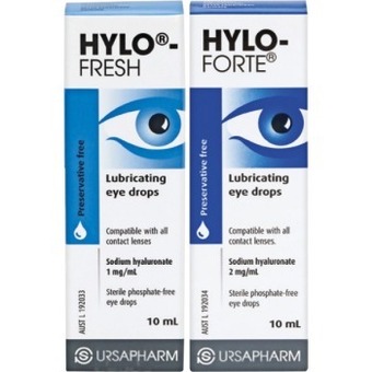 Soul Pattinson Chemist Hylo-fresh or hylo-forte lubricating eye drops 10ml offer