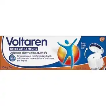 Soul Pattinson Chemist Voltaren osteo gel 12 hourly 100g offer