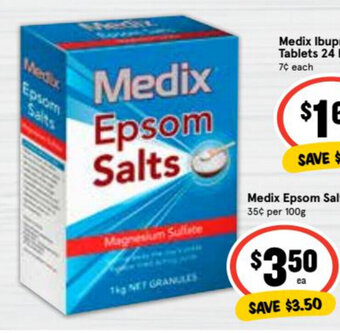 Ritchies Medix Epsom Salts 1kg offer