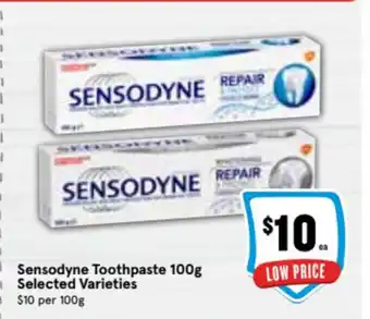 Ritchies Sensodyne Toothpaste 100g Selected Varieties offer