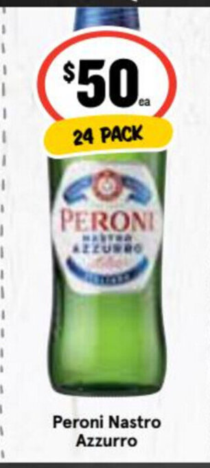 Peroni Nastro Azzurro 24 pack