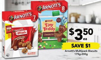 Drakes Arnott's Multipack Biscuits 175g-200g offer