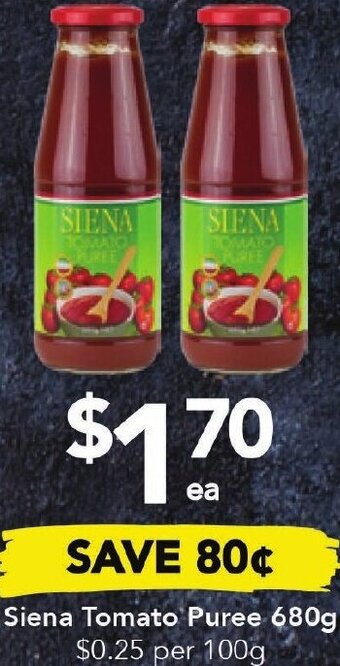 Drakes Siena Tomato Puree 680g offer